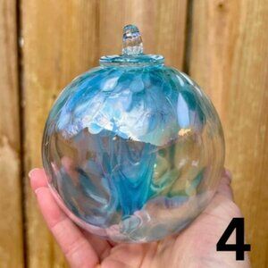 Colorful Mouth Blown Glass Ornaments – GREAT for outdoor spaces!